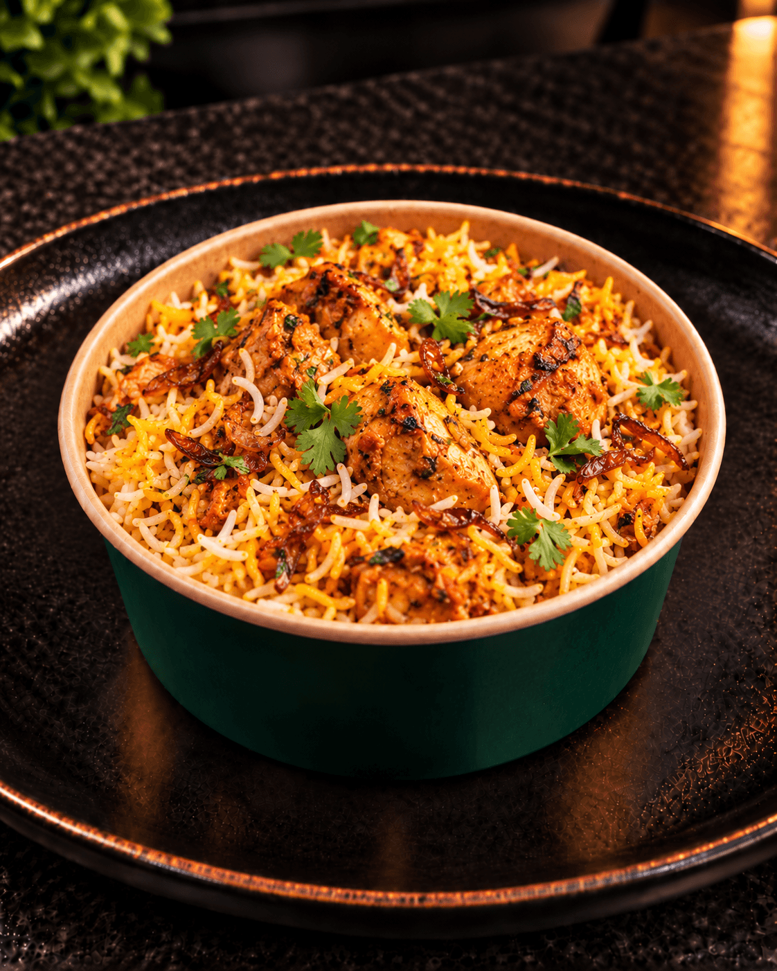 Poulet biryani