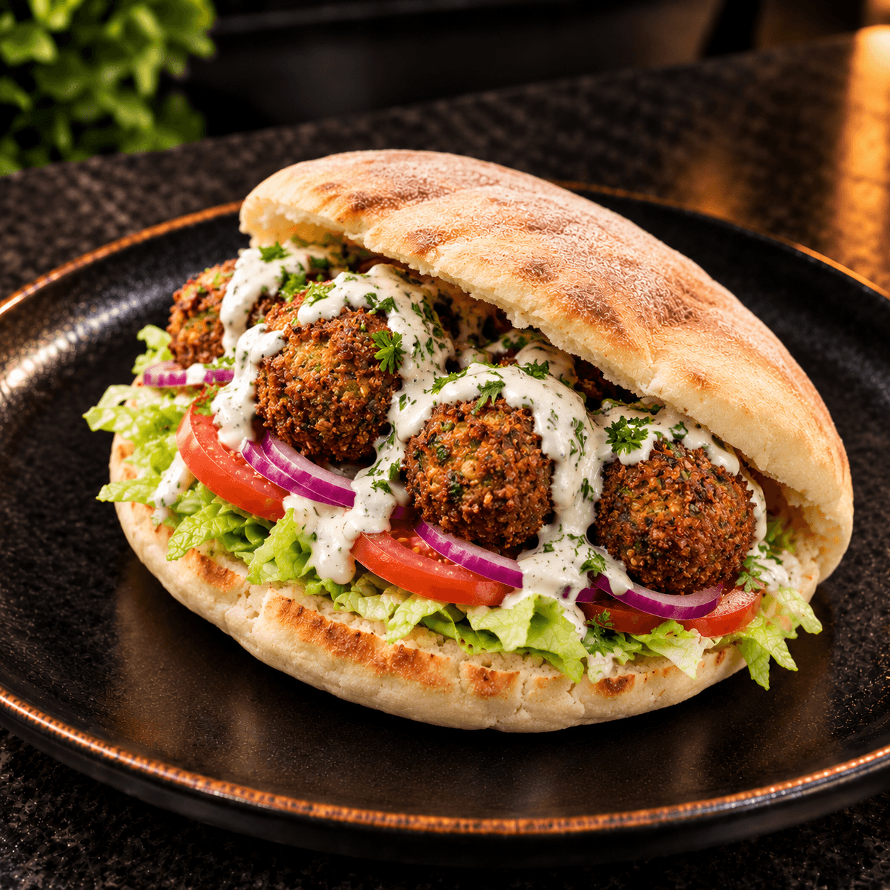 Sandwich falafel