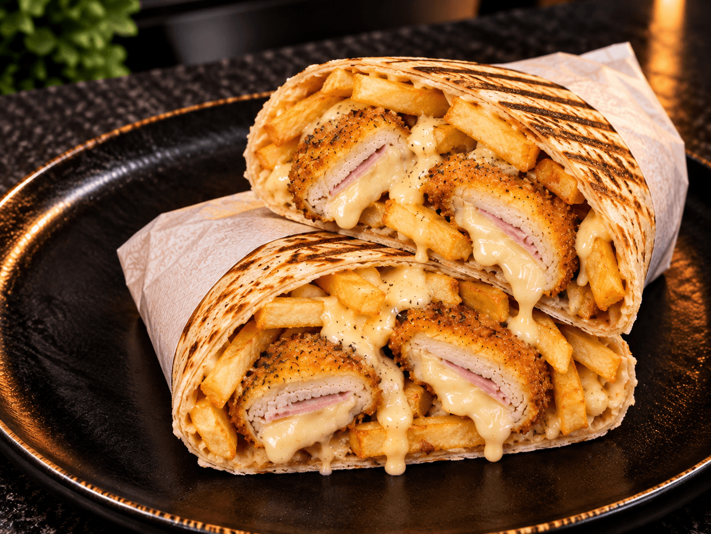 Tacos cordon bleu