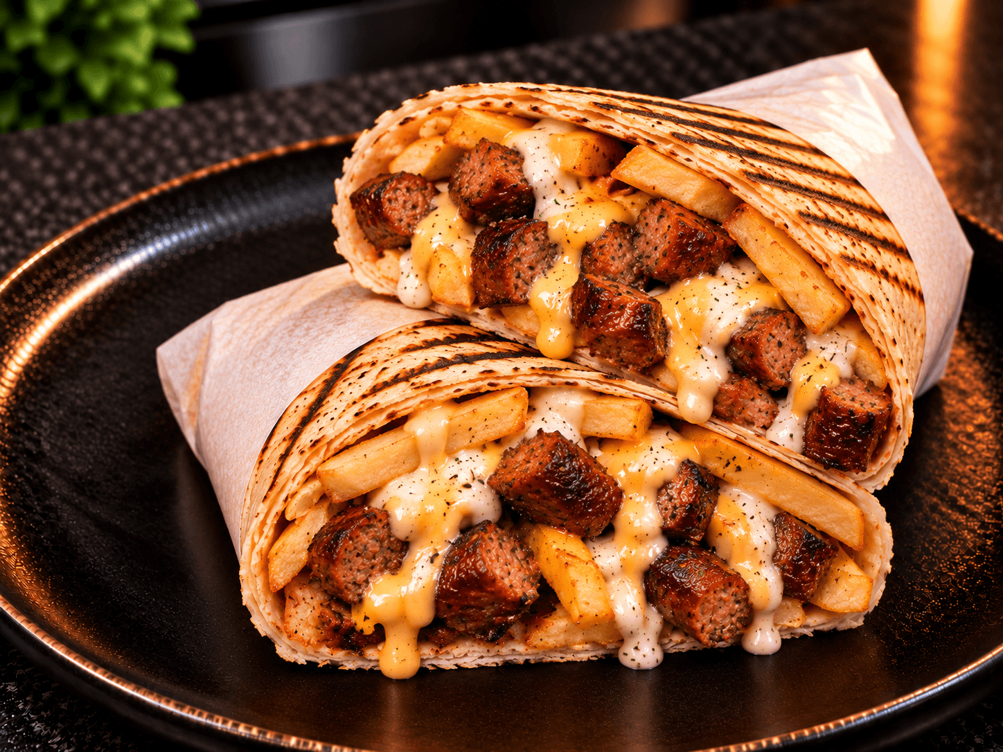 Tacos merguez
