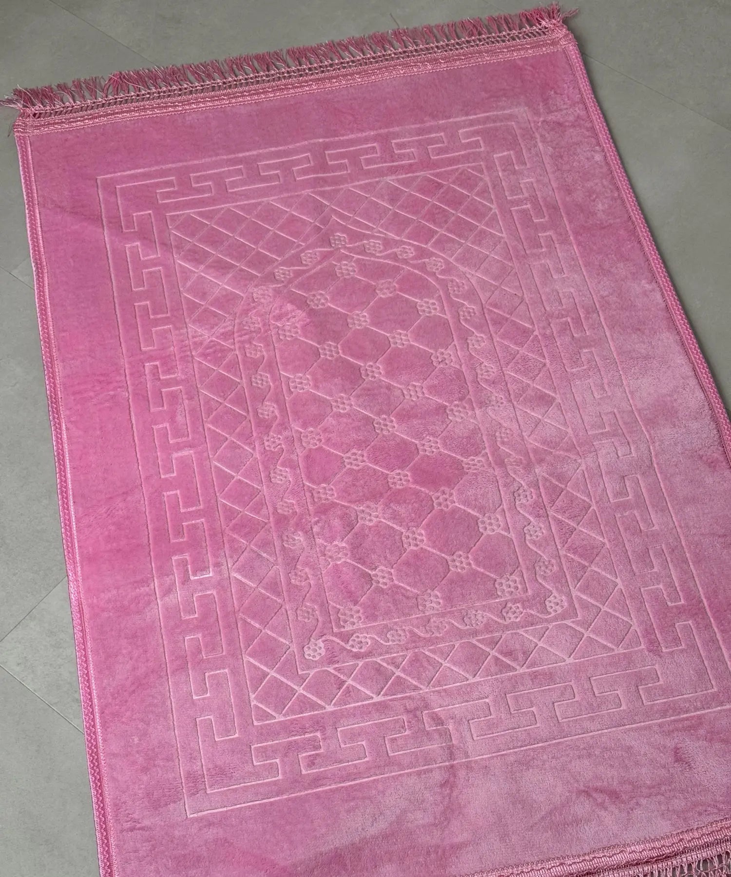 Tapis de Prière Rose Vif