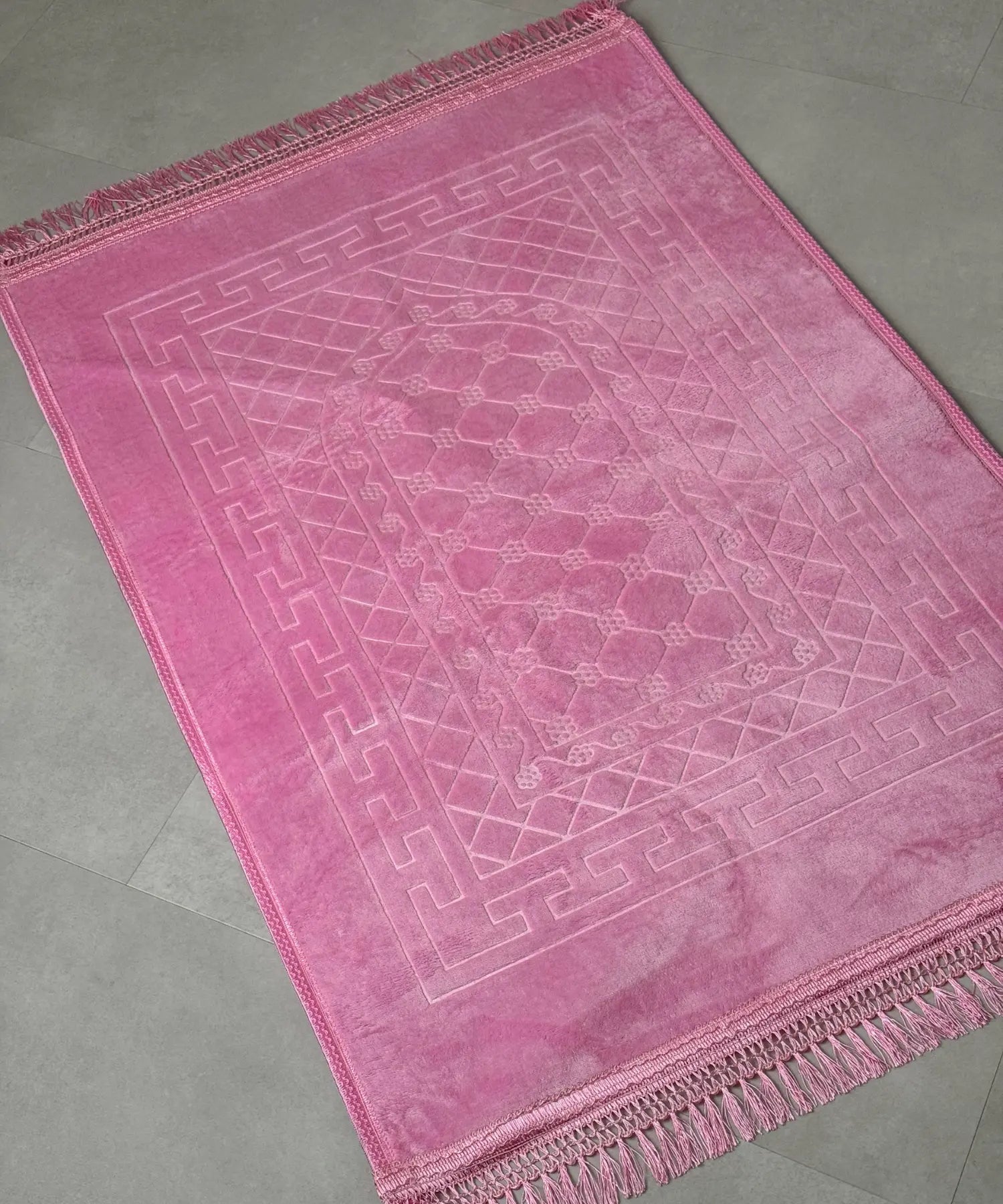 Tapis de Prière Rose Vif