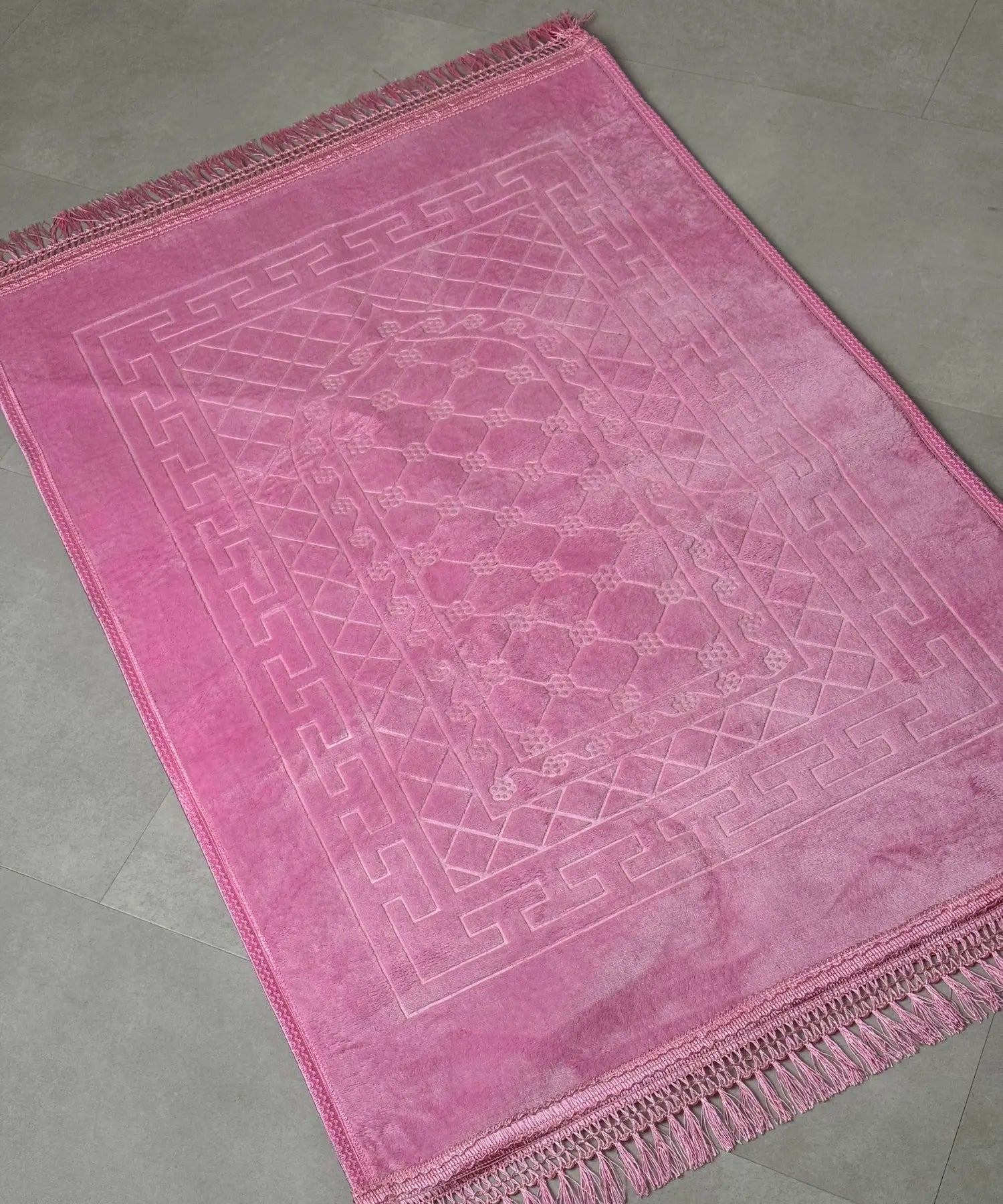 Tapis de Prière Rose Vif